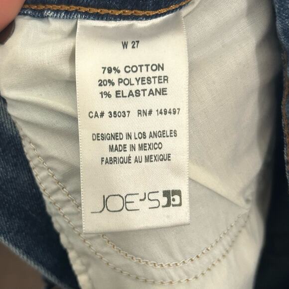 Joe’s Jeans Niki Distressed Straight Leg Boyfriends Jeans Size 27 - Picture 8 of 9
